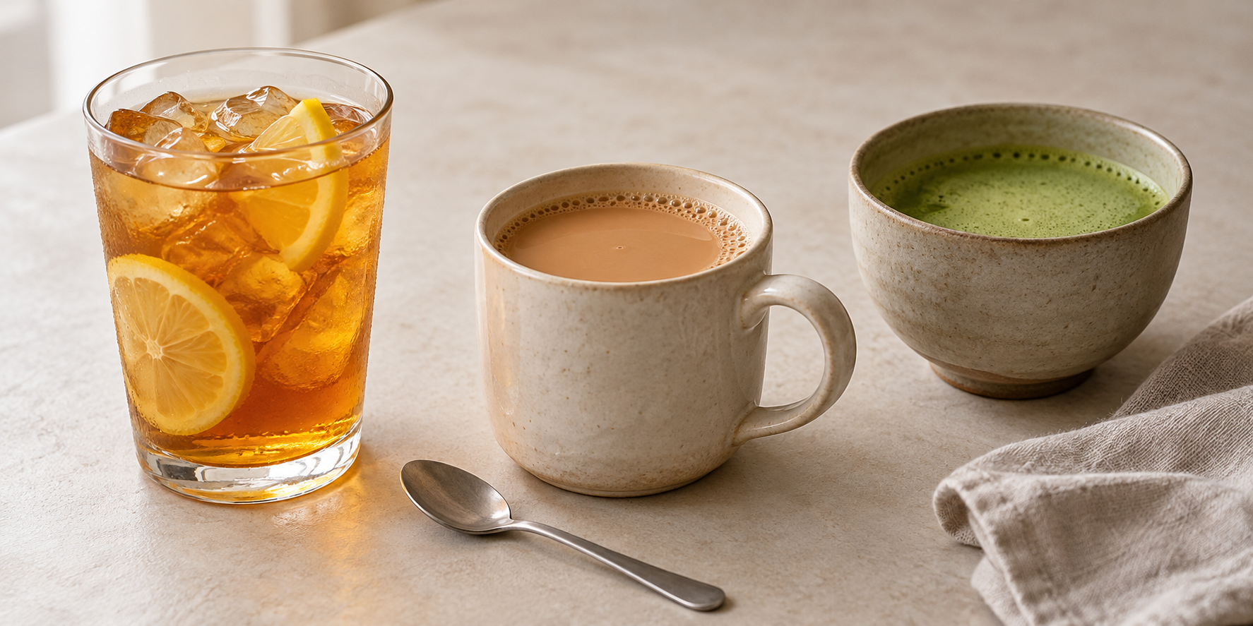 Teas & Matcha — illustrative usage context