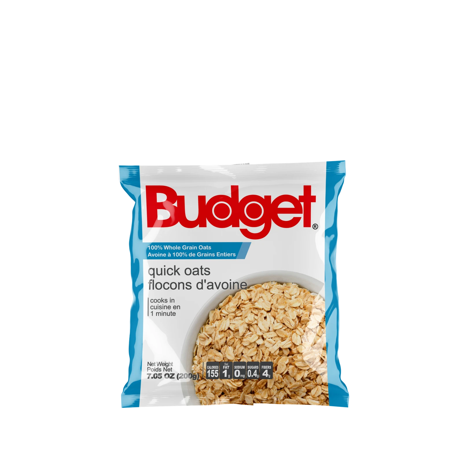 Budget white oats pack