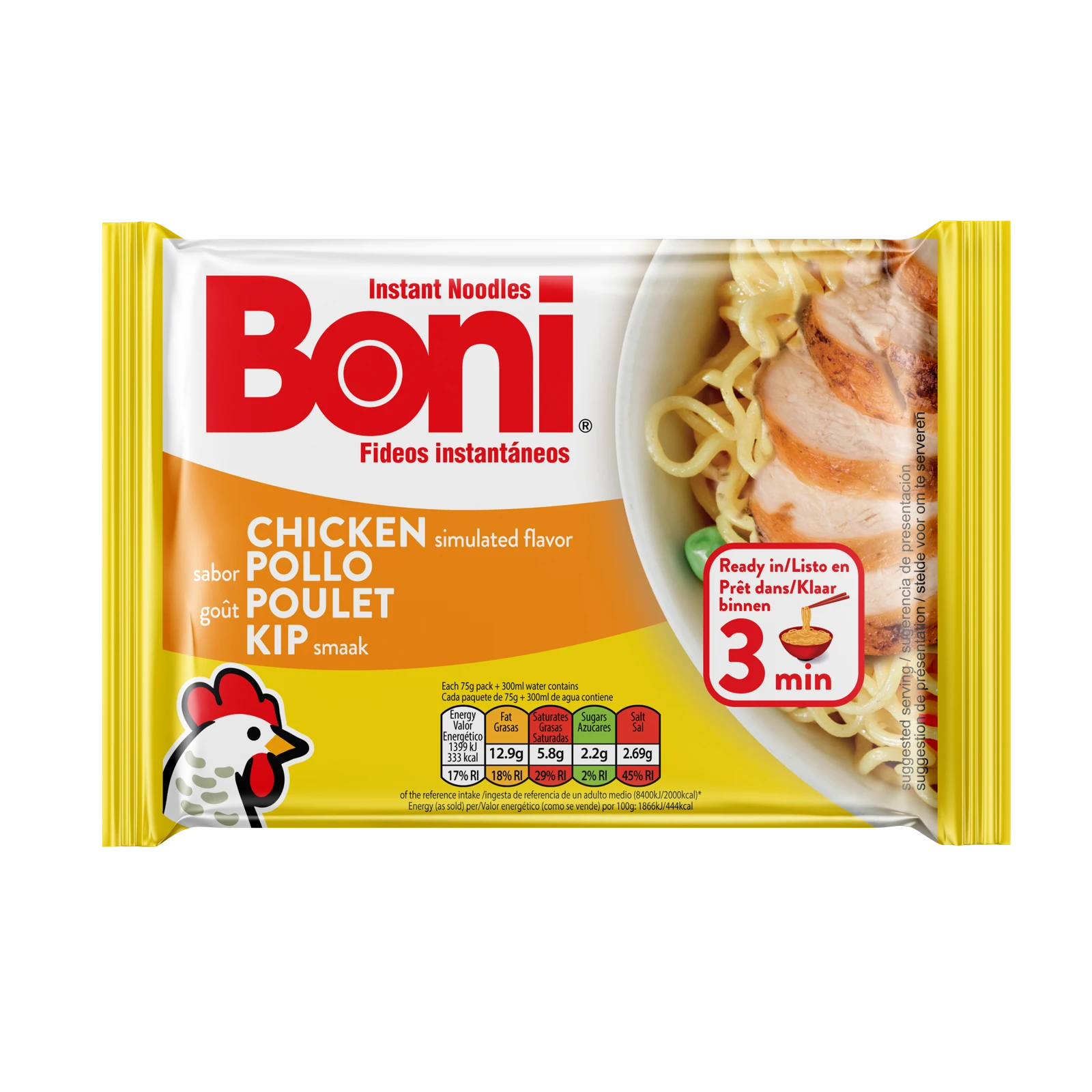 Boni instant noodle pack