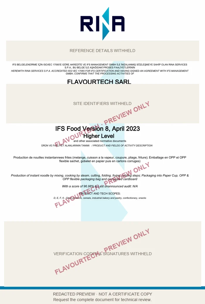 Redacted El Agba, Tunis · IFS Food preview