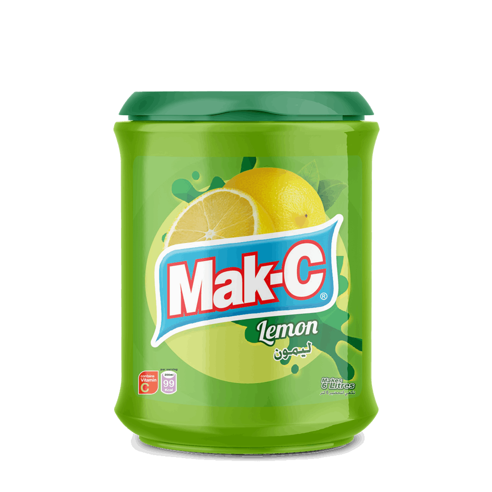Mak-C® Lemon Flavoured Drink Crystals
