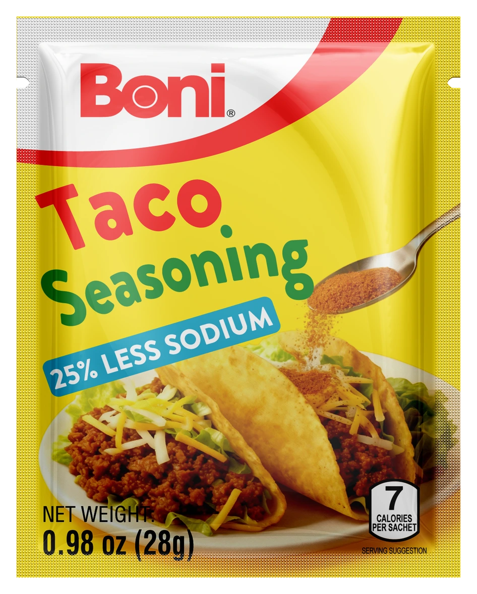 Boni Taco %25 Daha Az Sodyum