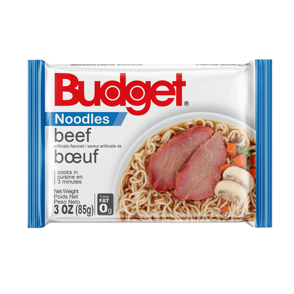 Fideos instantáneos Budget - Ternera