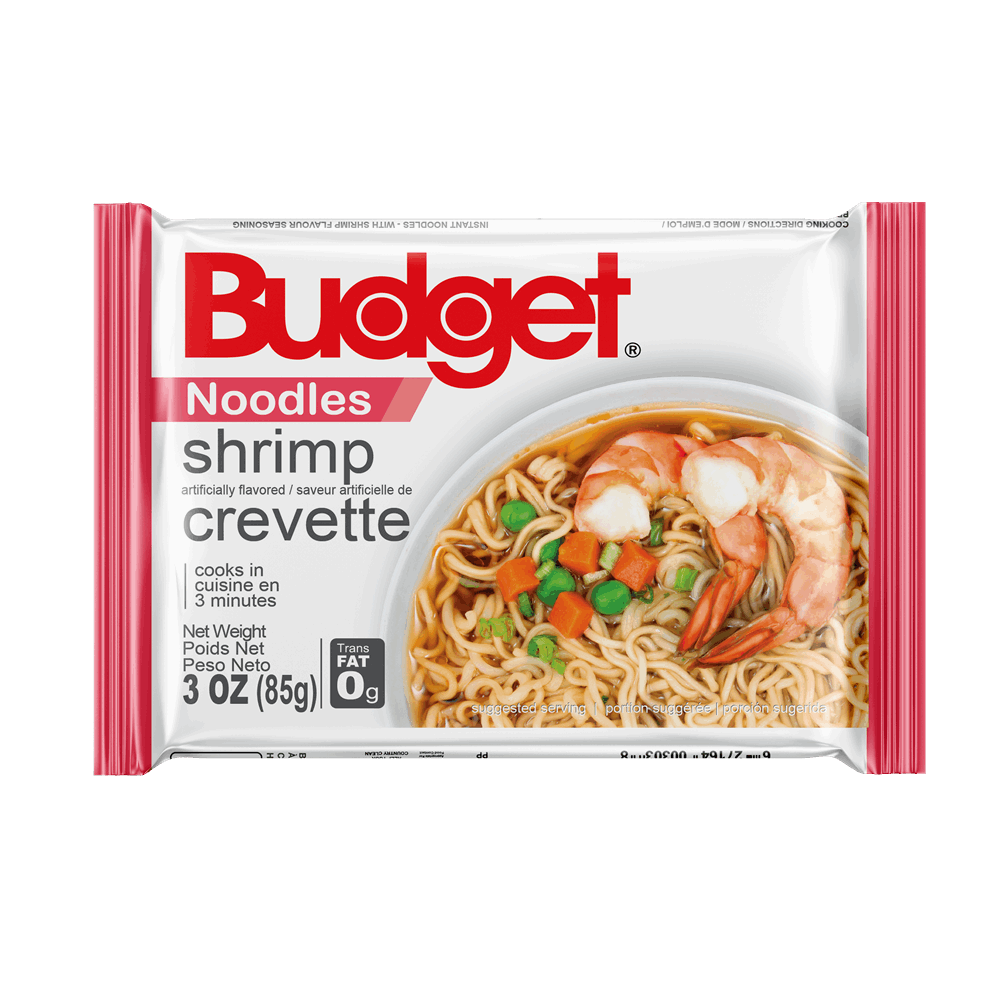 Fideos instantáneos Budget - Gambas
