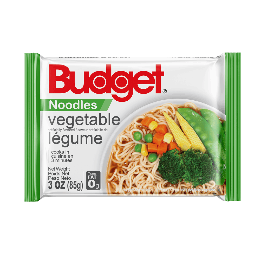 Fideos instantáneos Budget - Vegetales