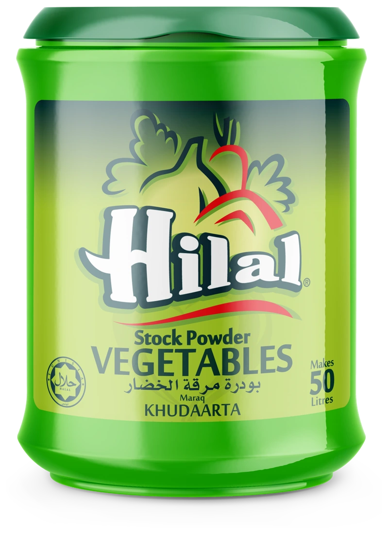 Hilal Sebze baharat tozu, 1kg kap
