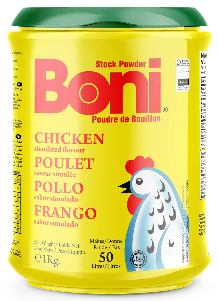 Boni Baharat tozları ve bulyon tozları — Tavuk · 1kg