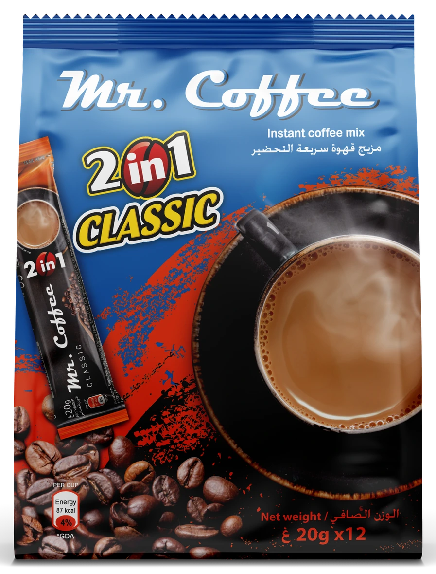 Mr. Coffee Kahve karışımı çoklu paketleri — Klasik 2in1