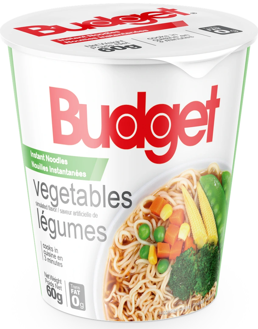 Budget Bardak noodle — Sebze