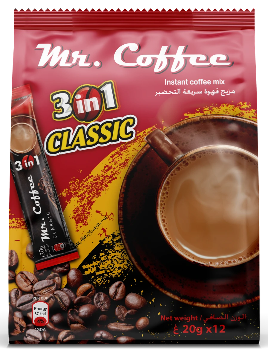 Mr. Coffee ürün ambalajı