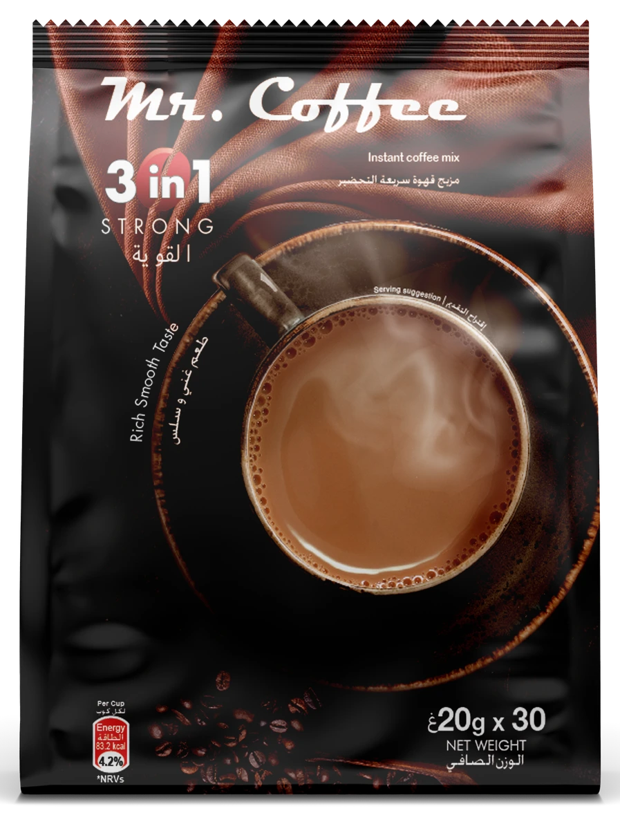 Mr. Coffee Kahve karışımı çoklu paketleri — Güçlü 3in1