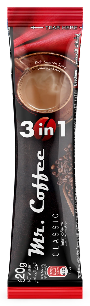 Mr. Coffee Kahve karışımı çubukları — Klasik 3in1