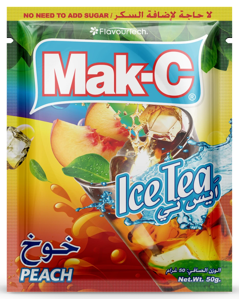 Mak-C Buzlu çay karışımları — Şeftali