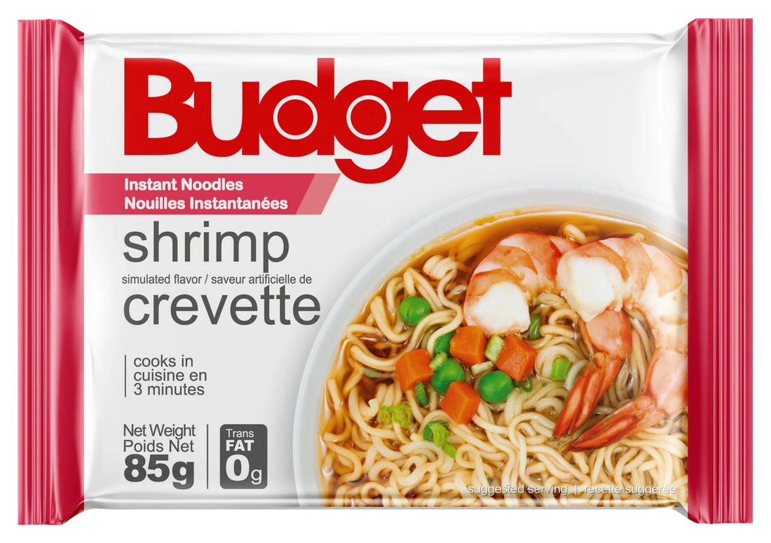 Budget Hazır noodle — Karides