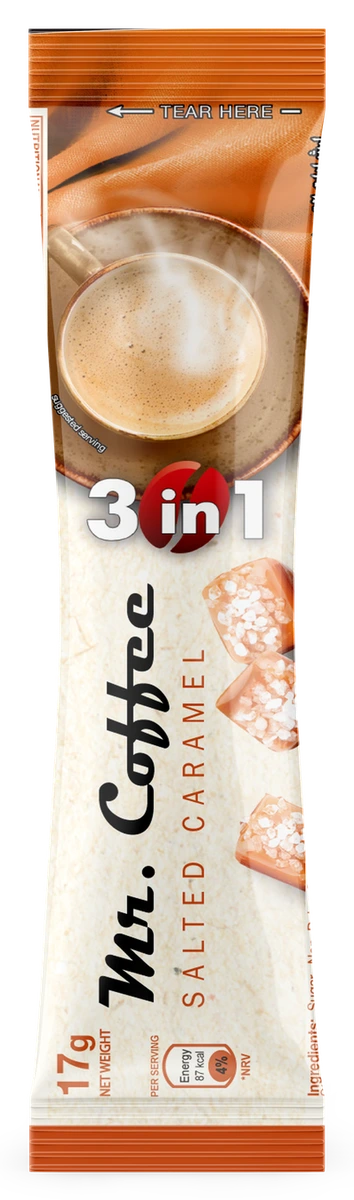 Mr. Coffee Kahve karışımı saşeleri — Tuzlu Karamel 3in1