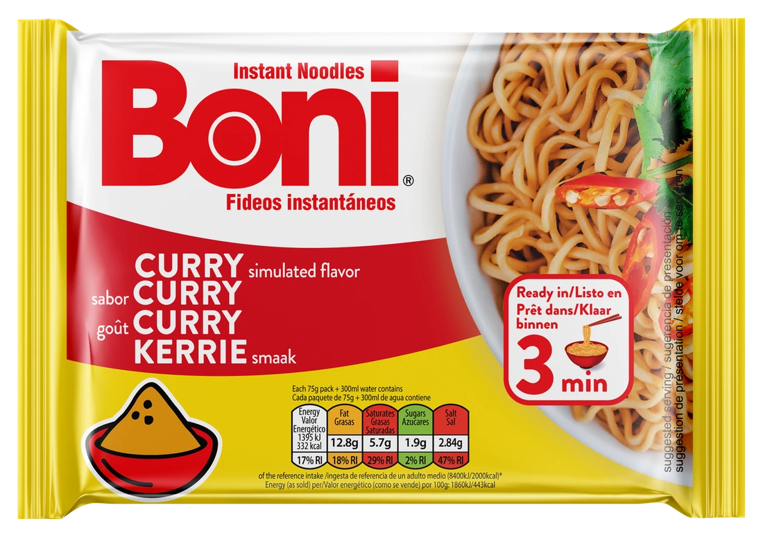 Boni Hazır noodle - Köri