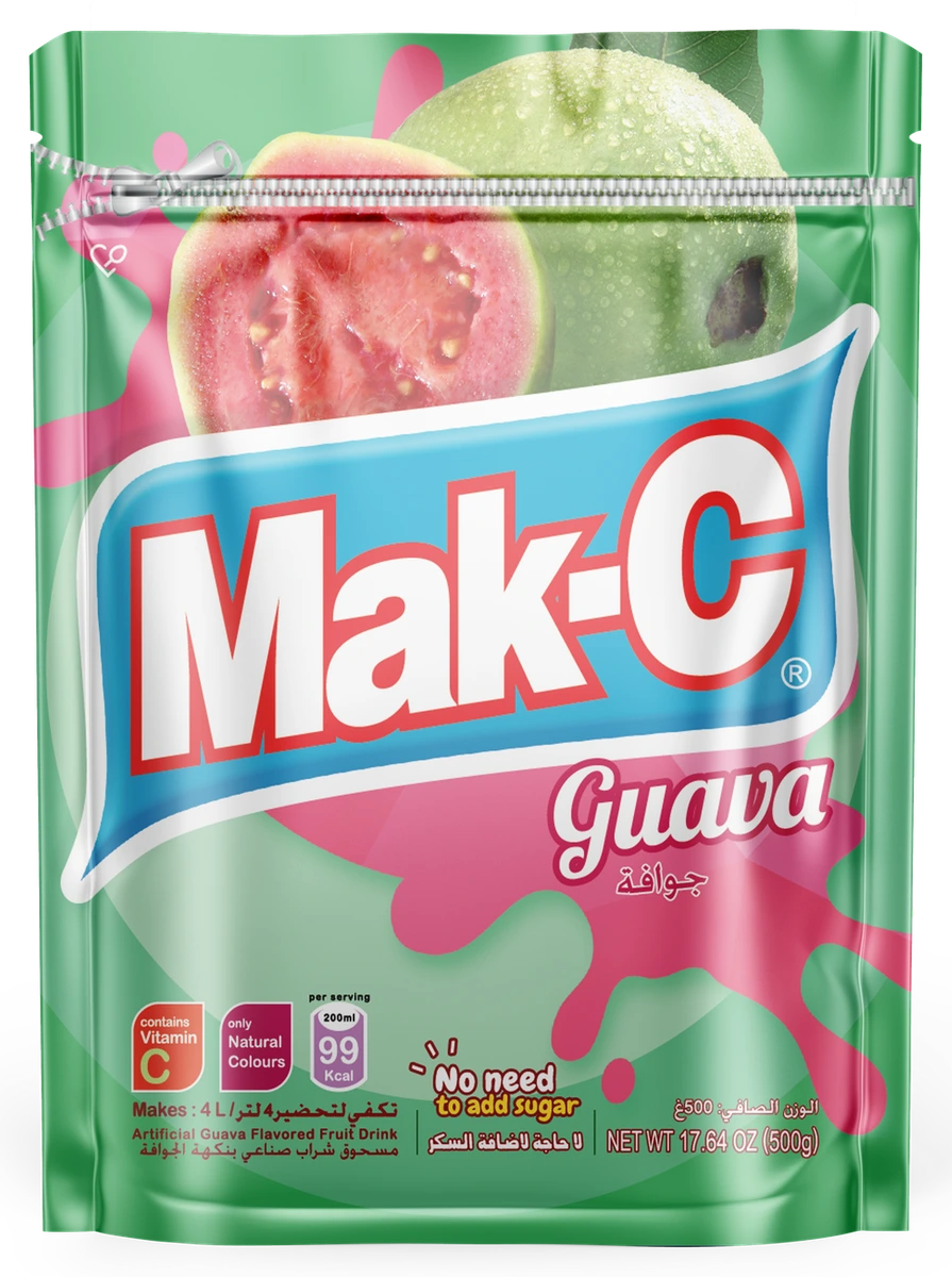 Mak-C Toz içecek · 500g — Guava