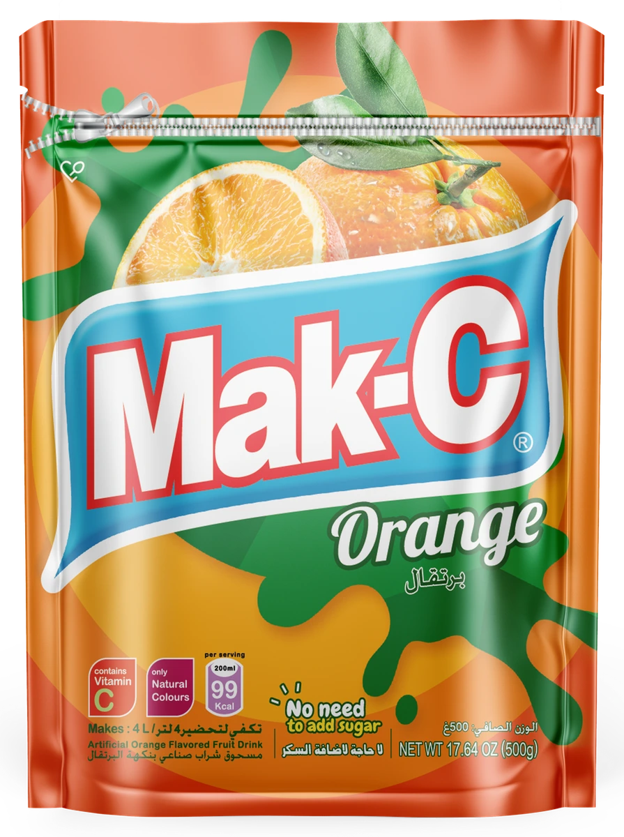 Mak-C Toz içecek · 500g — Portakal