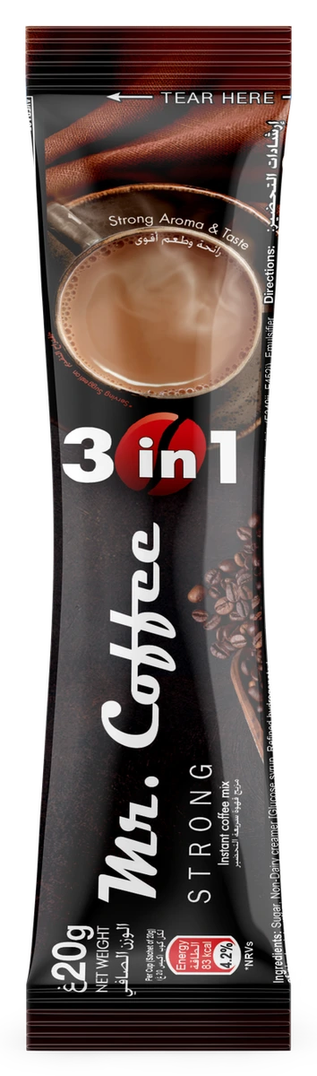 Mr. Coffee Kahve karışımı çubukları — Güçlü 3in1