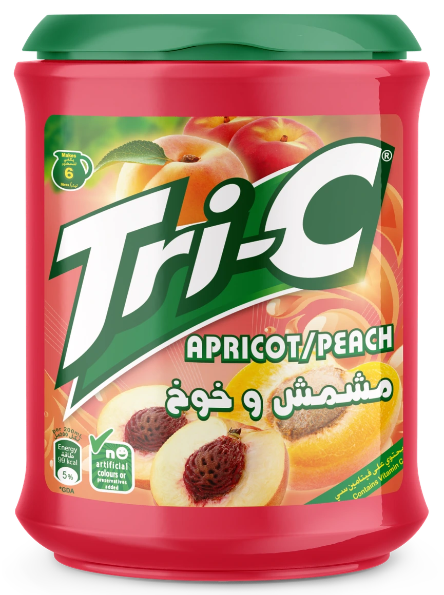 Tri-C Toz içecek · 750g — Kayısı/Şeftali