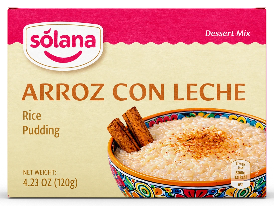 Solana Geleneksel tatlı karışımları — Arroz con Leche · 120g · Kutu