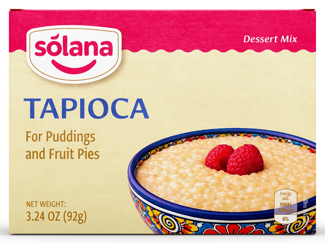 Solana Geleneksel tatlı karışımları — Tapyoka · 92g · Kutu