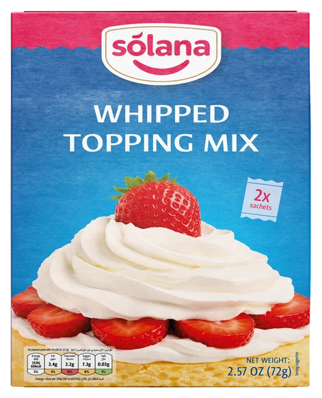 Solana Krema karışımı — Krema Karışımı · 72g · Kutu