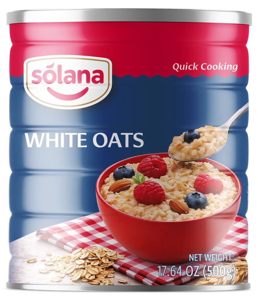 Solana Beyaz & yulaf ezmesi — Beyaz Yulaf · 500g · Kutu